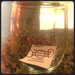 ***NWOT***Current Mood Stemless Wine Glasses